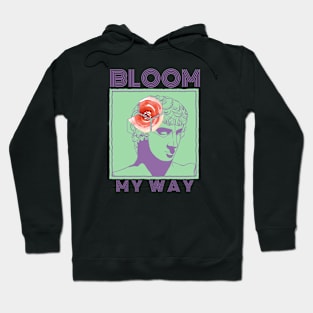 Bloom My Way in Colour Amethyst Orchid Hoodie